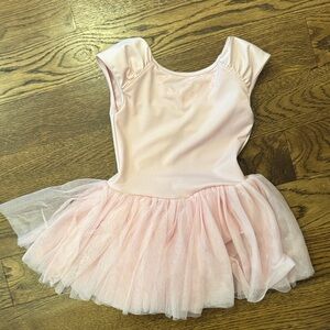 Mirella Soft Pink Dance Costume for Kids 6X-7